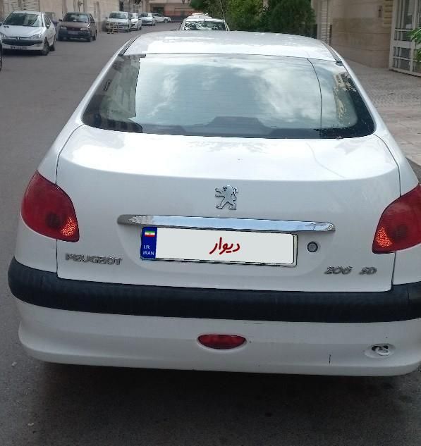 پژو 206 SD v8 - 1396