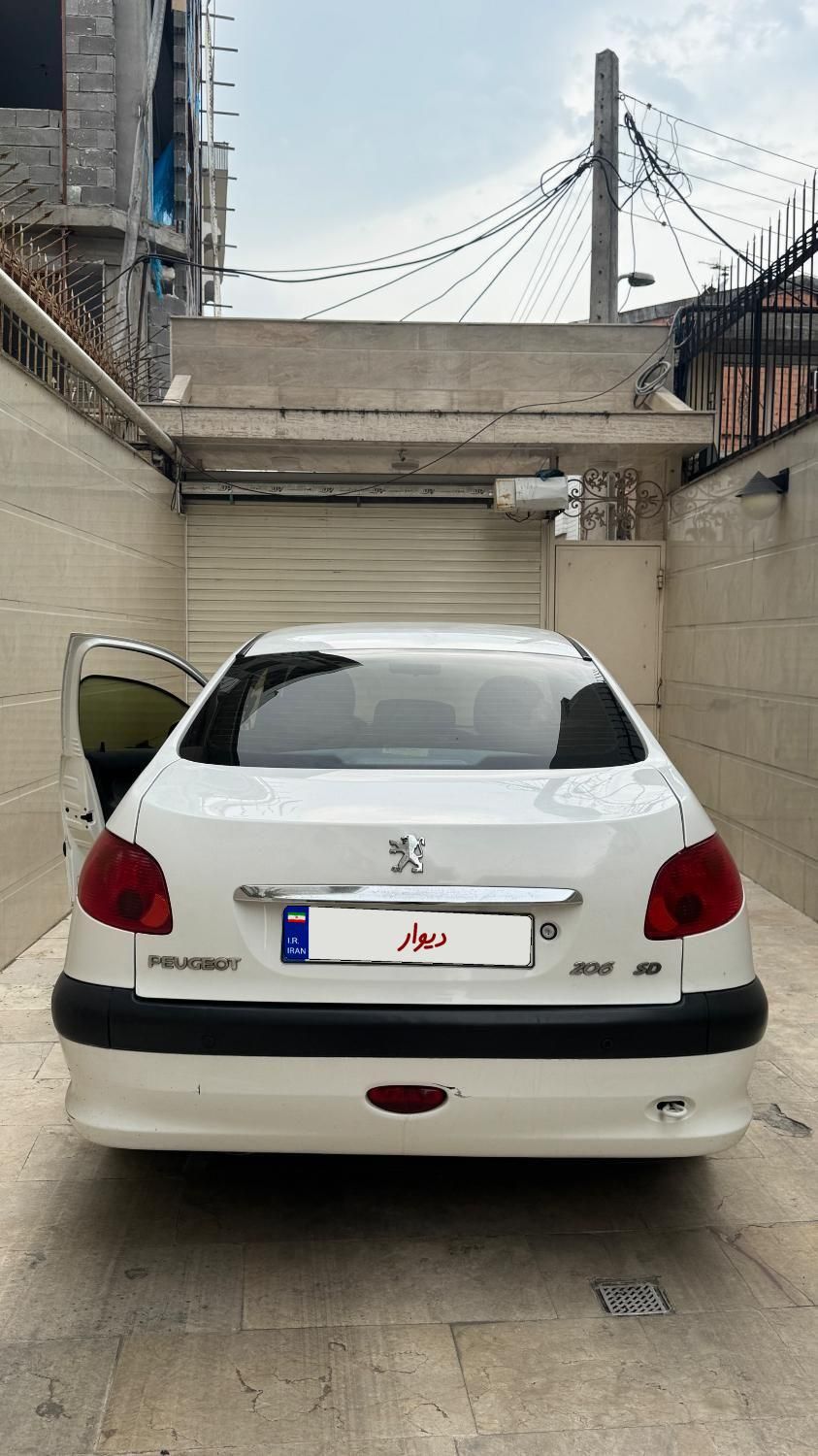 پژو 206 SD v8 - 1396