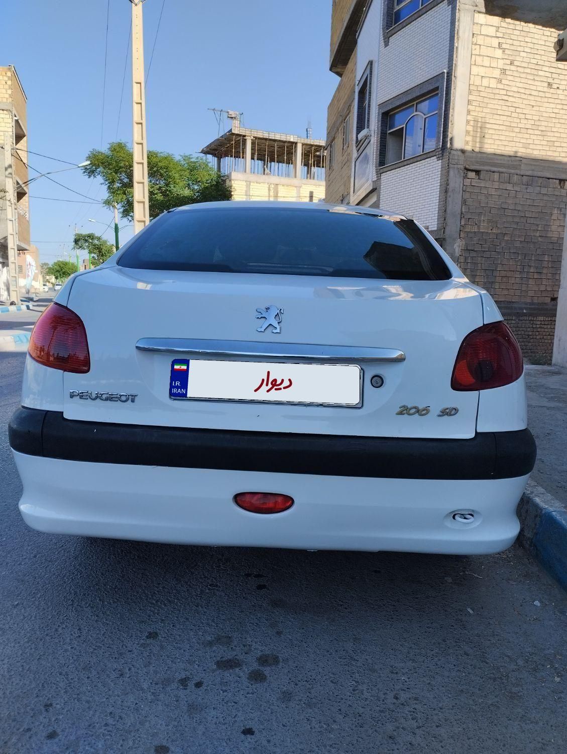 پژو 206 SD v9 - 1387