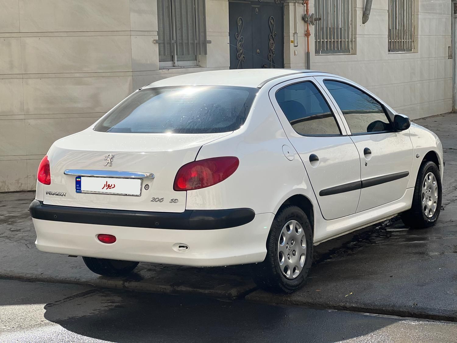 پژو 206 SD v8 - 1396