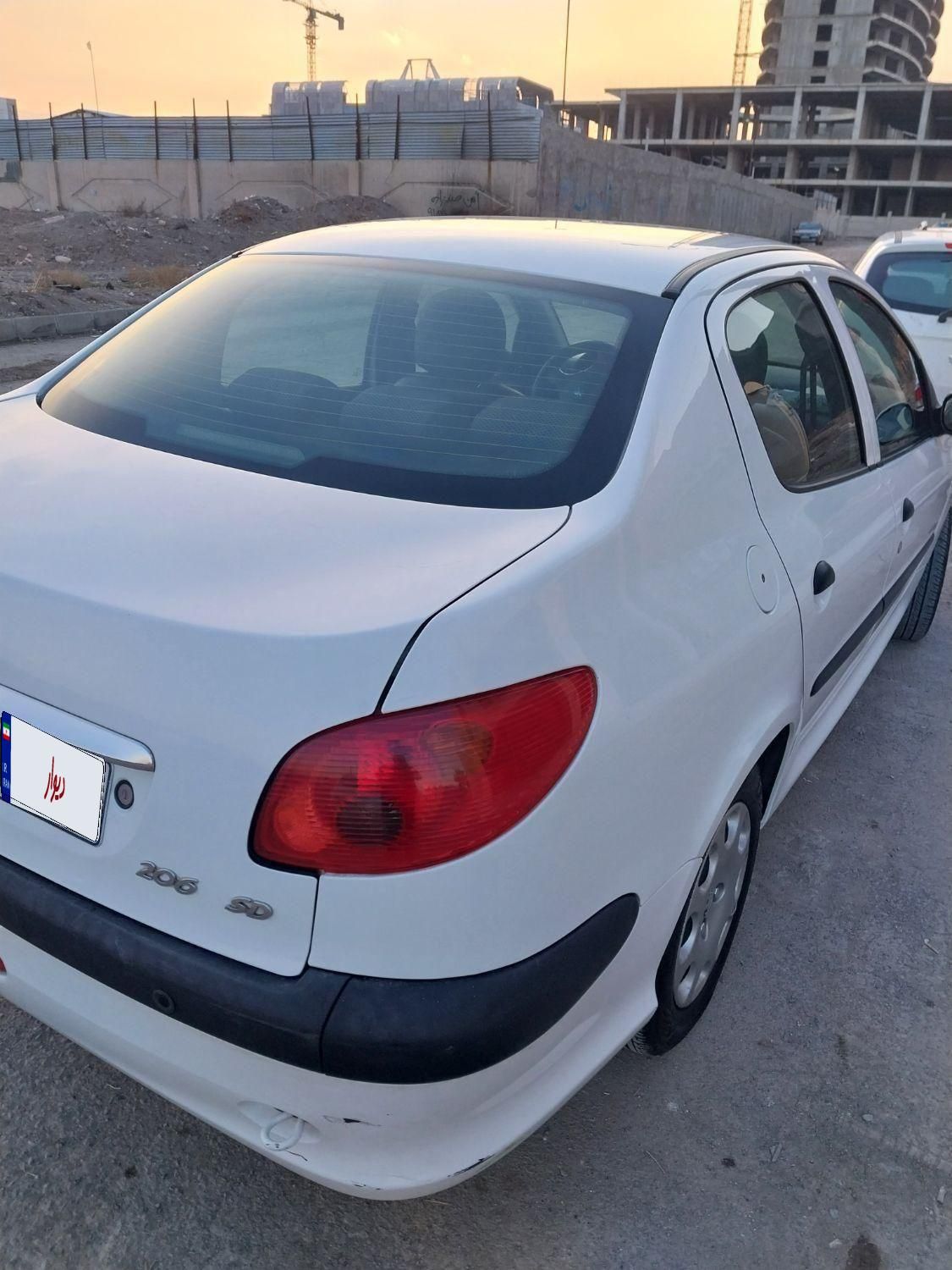 پژو 206 SD v8 - 1395
