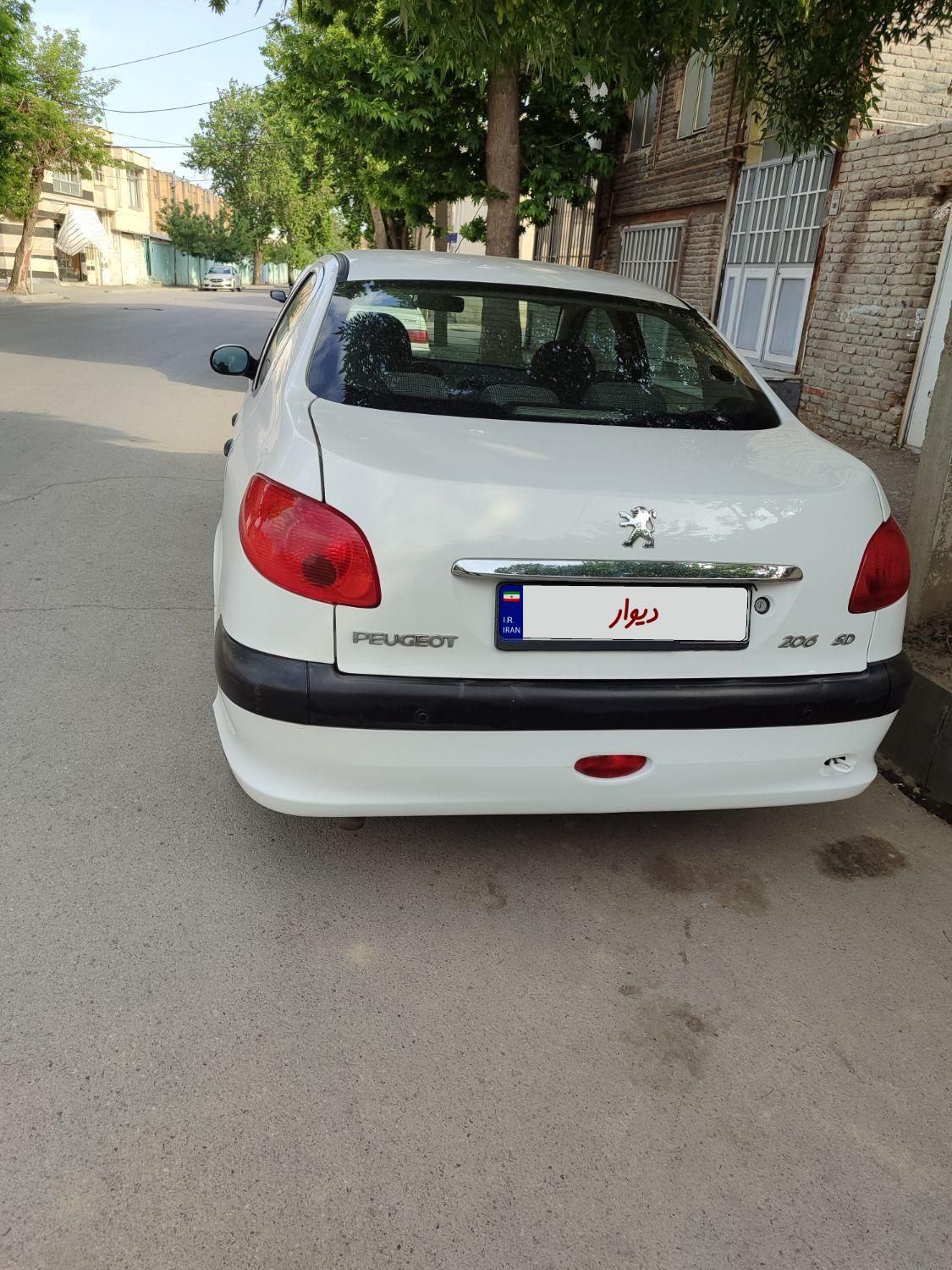 پژو 206 SD v8 - 1395