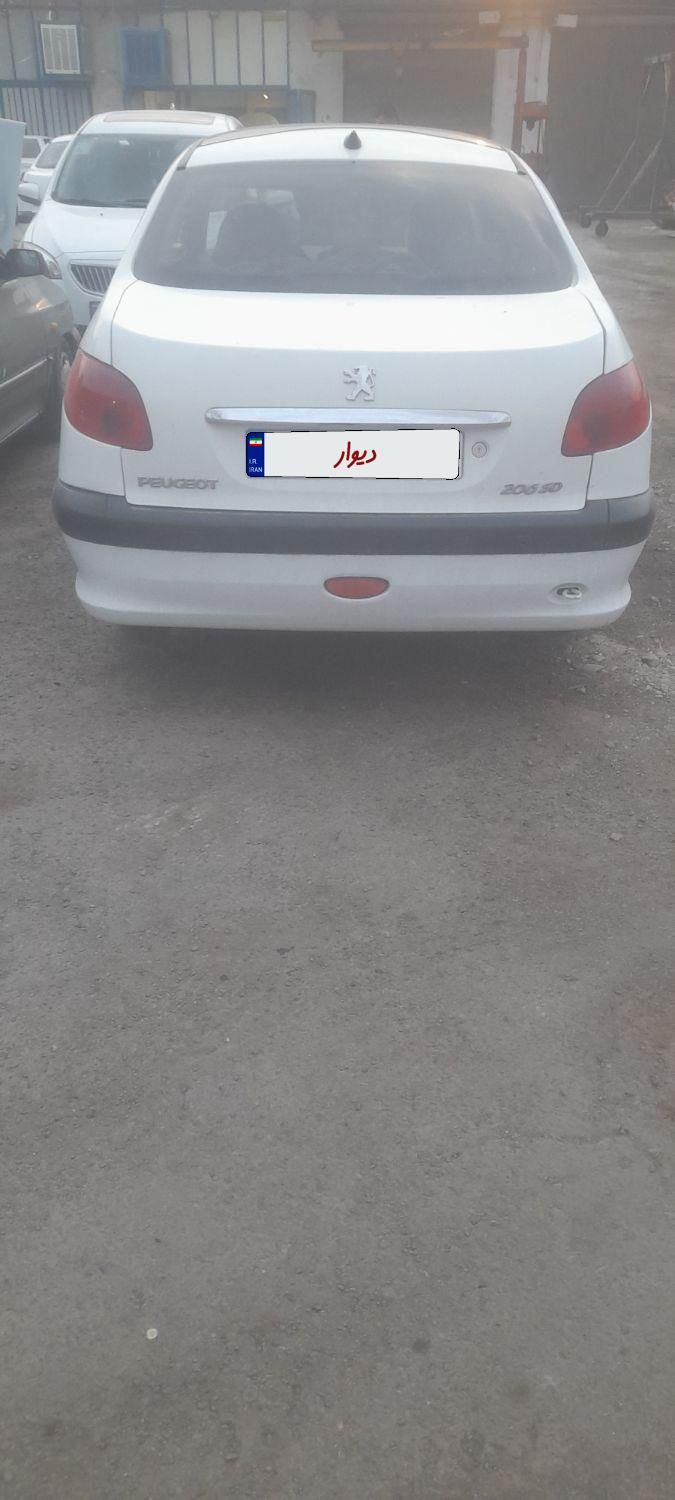 پژو 206 SD v8 - 1396