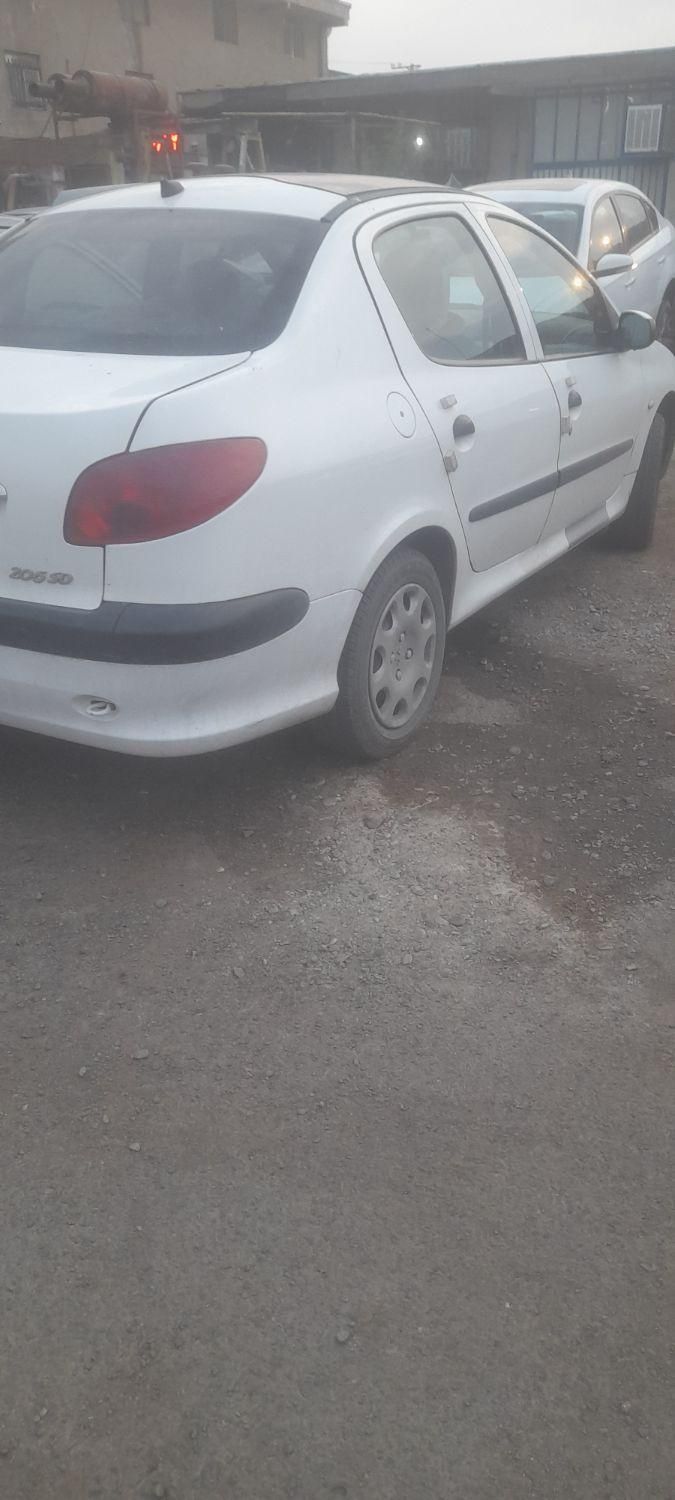 پژو 206 SD v8 - 1396
