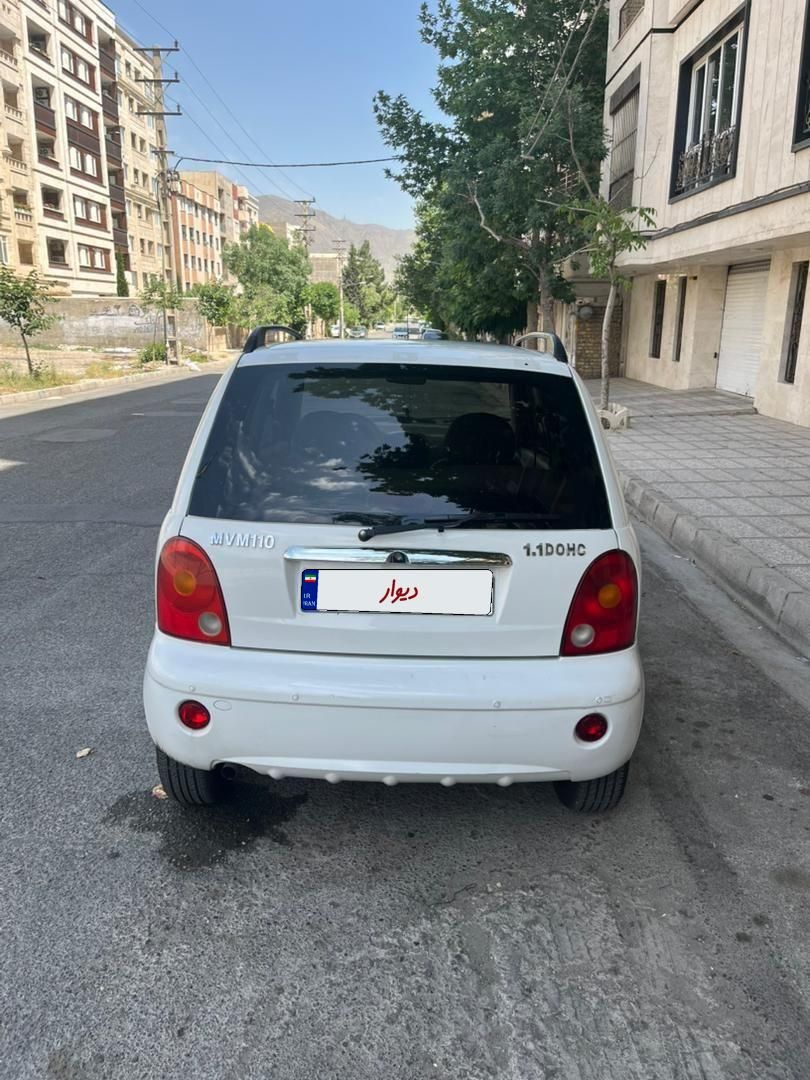 ام وی ام 110 چهار سیلندر دنده ای - 2011