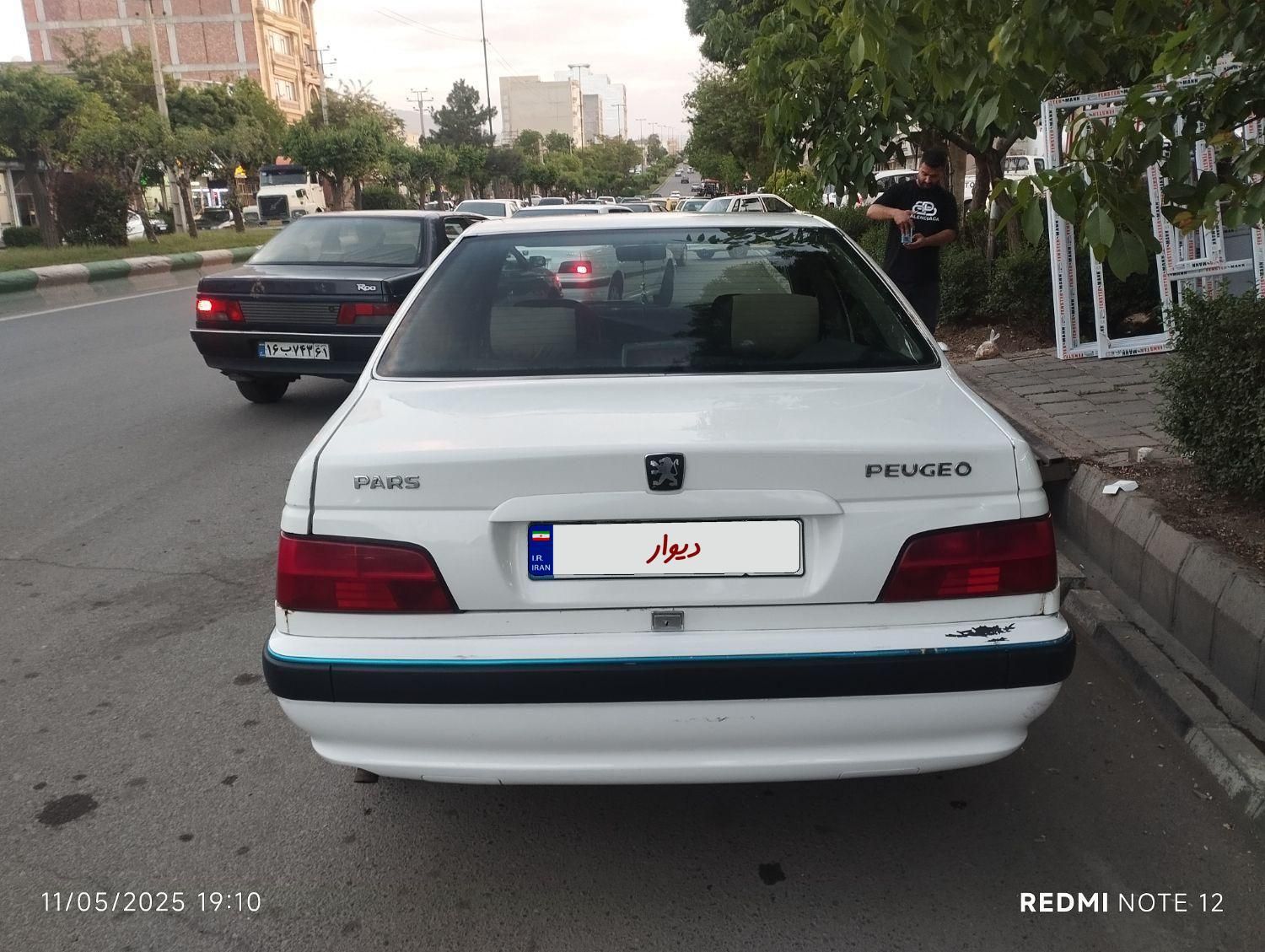 پژو پارس دوگانه سوز - 1389
