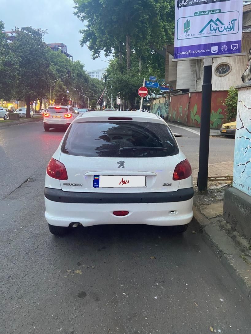 پژو 206 تیپ 2 - 1389
