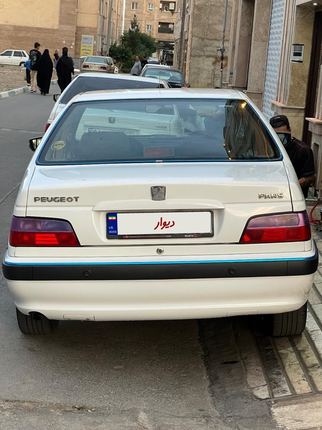 پژو پارس ELX-XU7P سفارشی - 1395