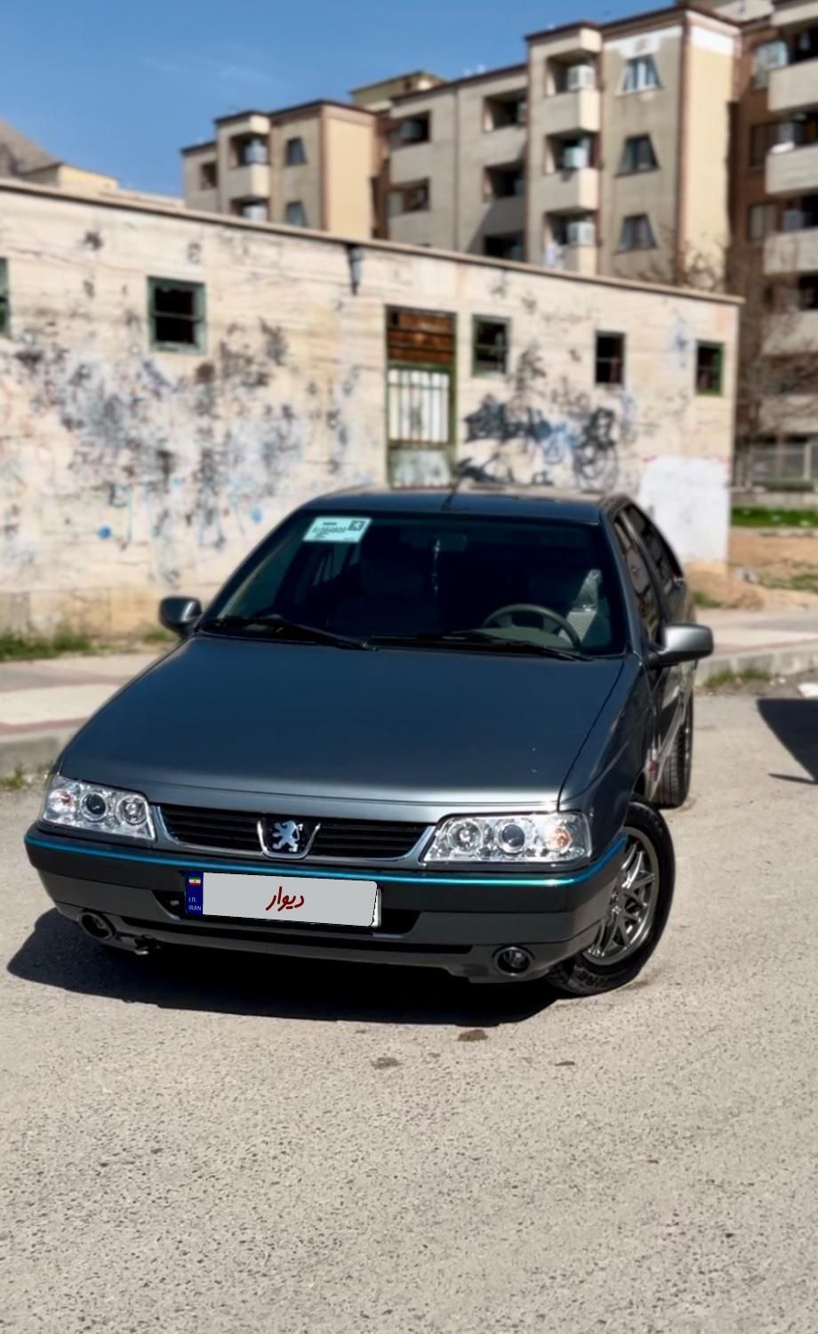 پژو 405 SLX بنزینی  XU7 - 1389