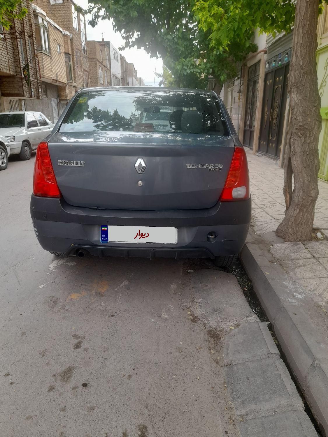 رنو پارس تندر گیربکس JHQ + مولتی مدیا - 1393