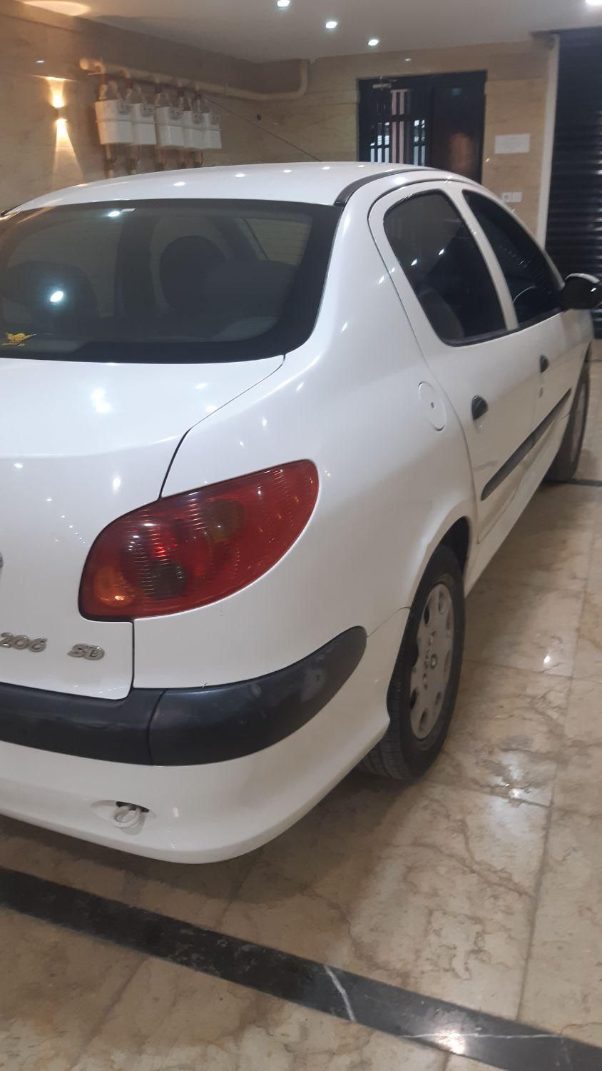 پژو 206 SD v8 - 1396