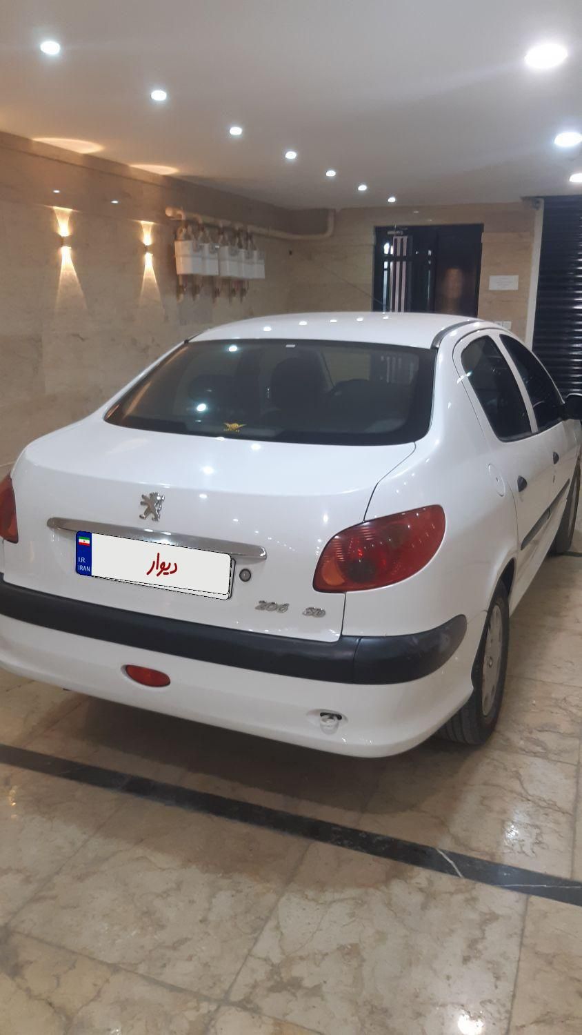 پژو 206 SD v8 - 1396