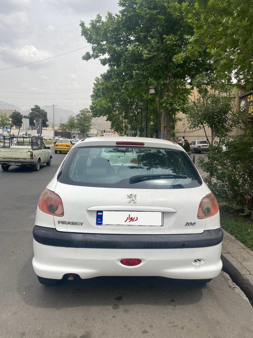 پژو 206 تیپ 5 - 1393