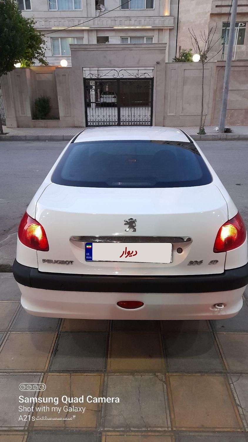 پژو 206 SD v8 - 1397