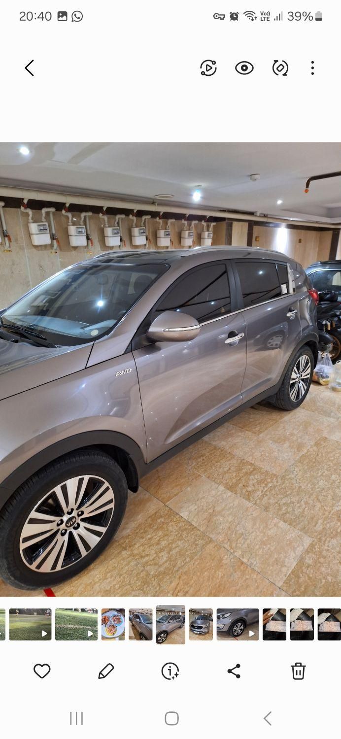 کیا اسپورتیج 4 سیلندر 2400cc - 2015