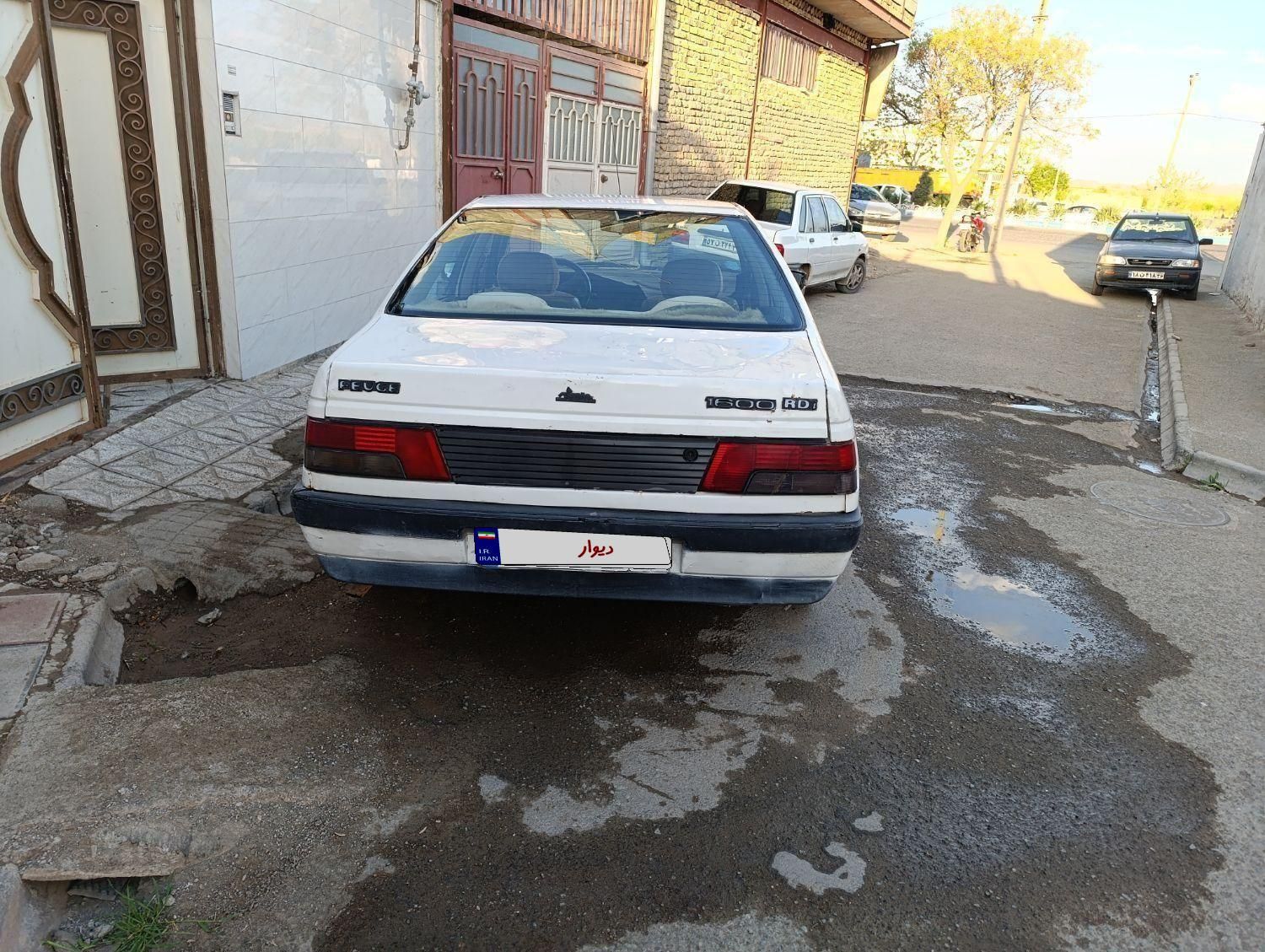 پژو آردی دوگانه سوز CNG - 1382