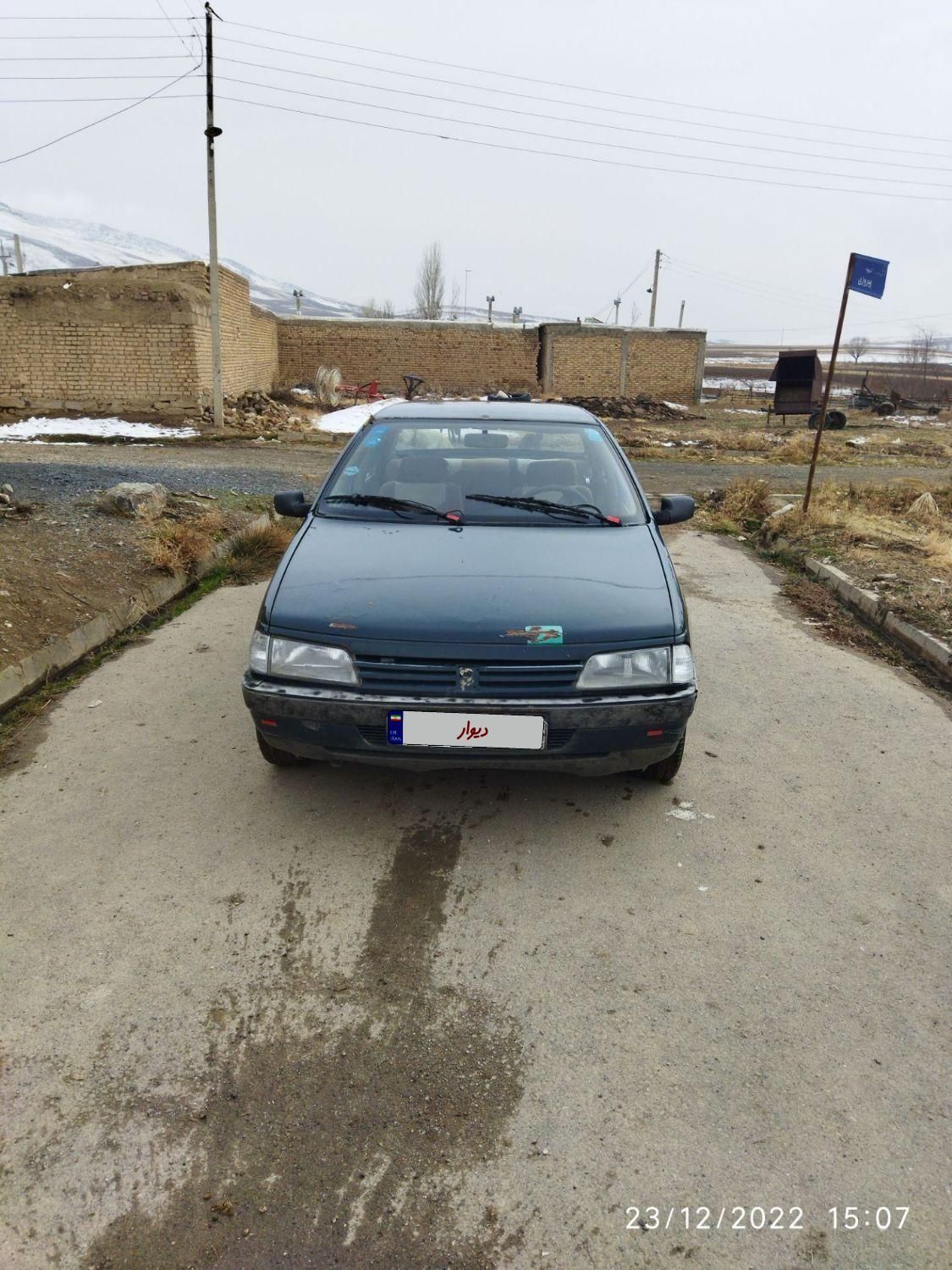 پژو آردی دوگانه سوز CNG - 1382