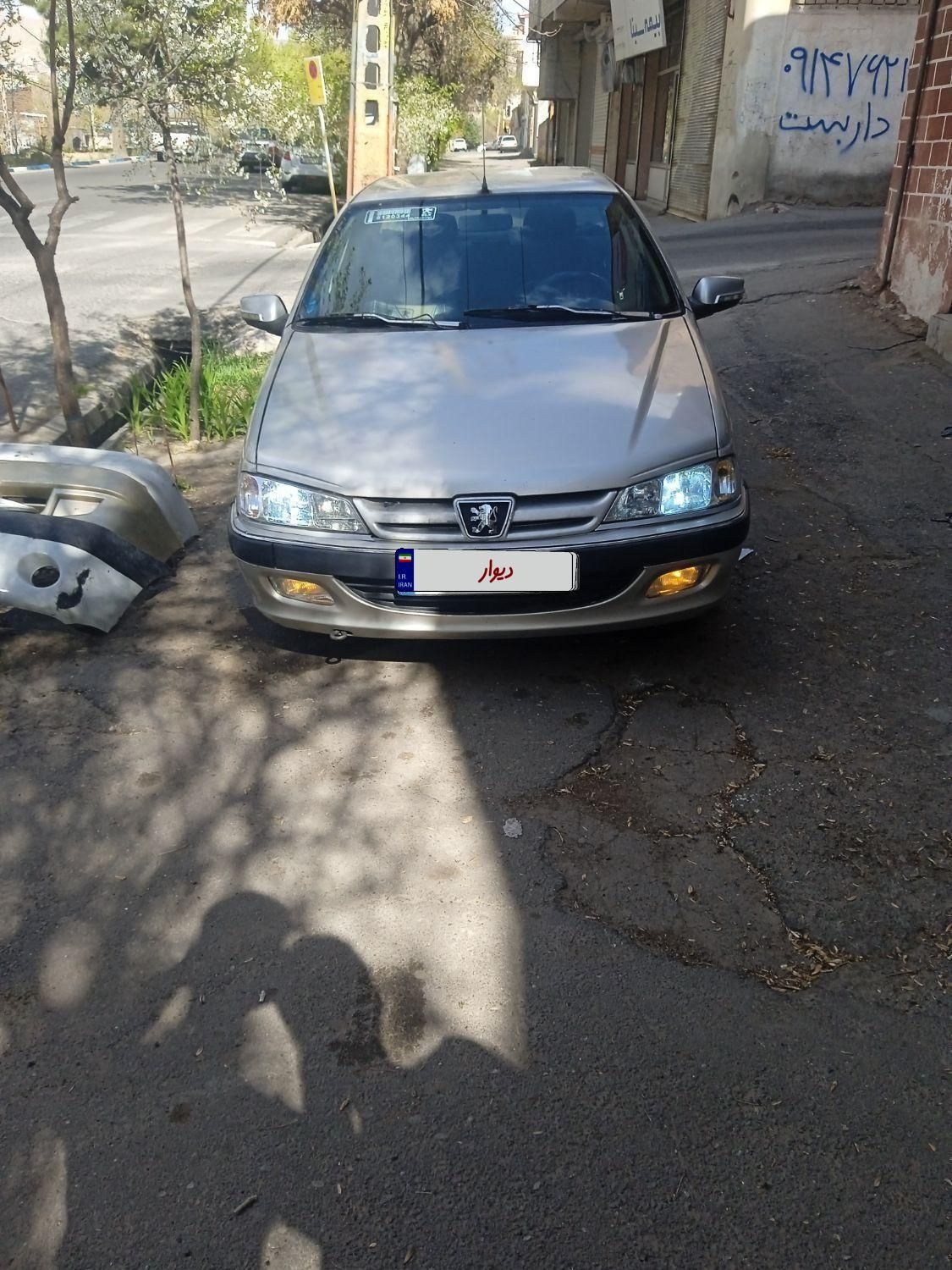 پژو پارس دوگانه سوز - 1383