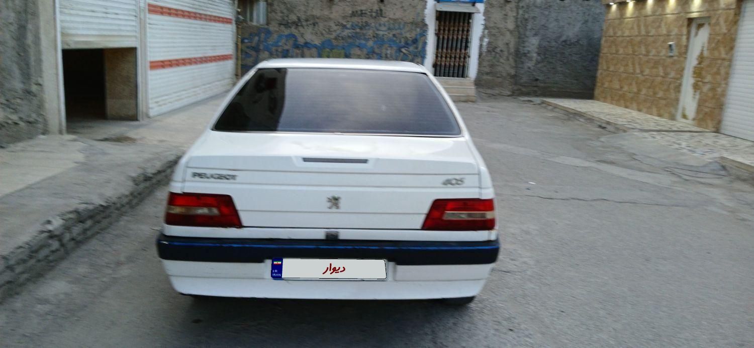 پژو 405 SLX بنزینی  XU7 - 1389