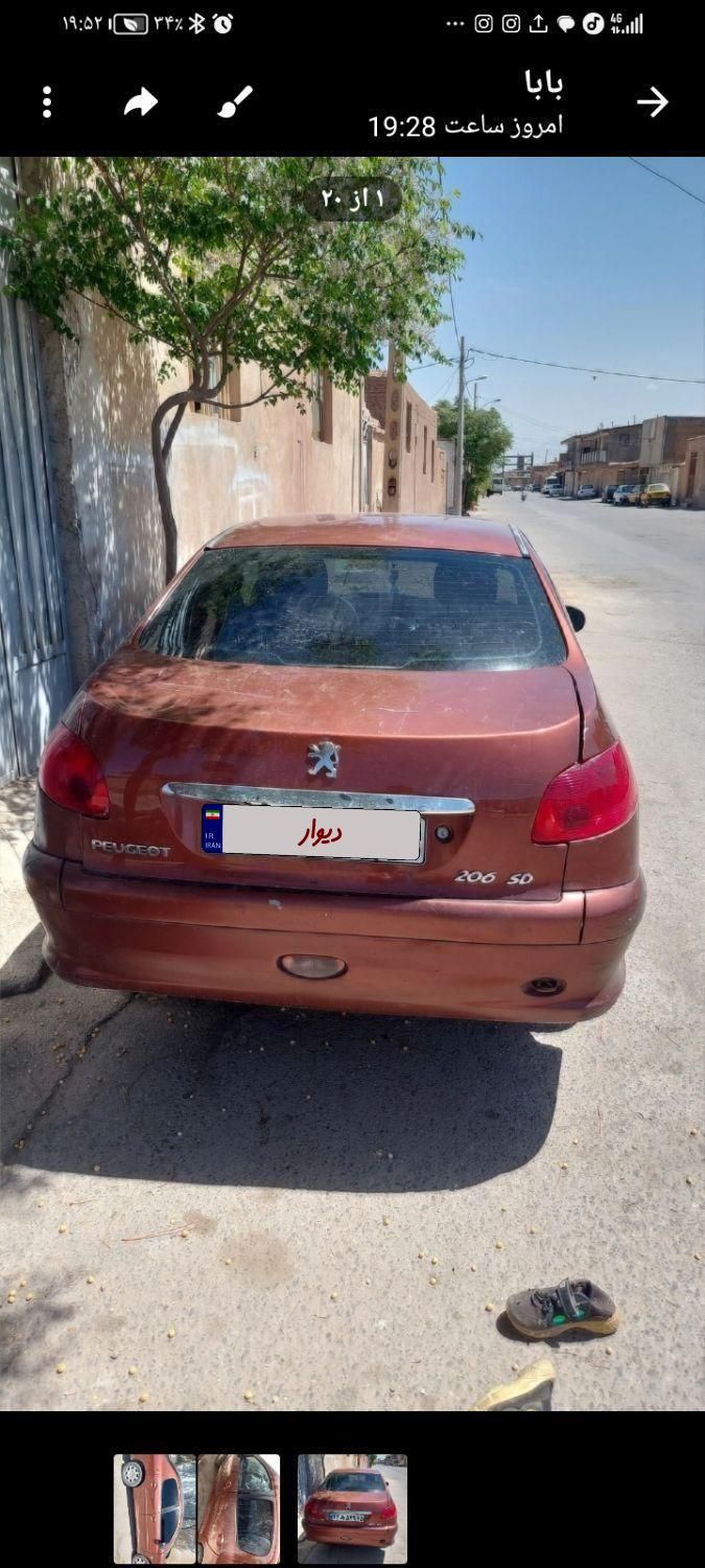 خودرو پژو، 206 SD آگهی ann_17987269