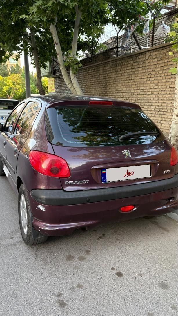 پژو 206 تیپ 2 - 1396