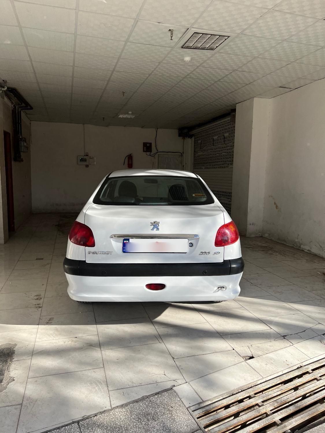 پژو 206 SD v8 - 1396