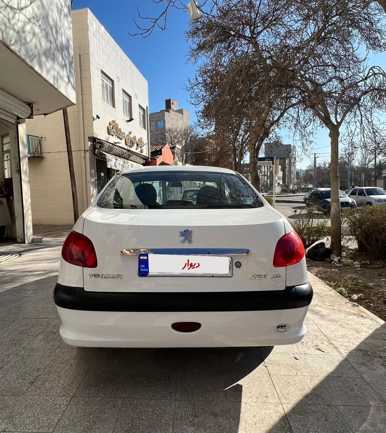 پژو 206 SD v8 - 1396
