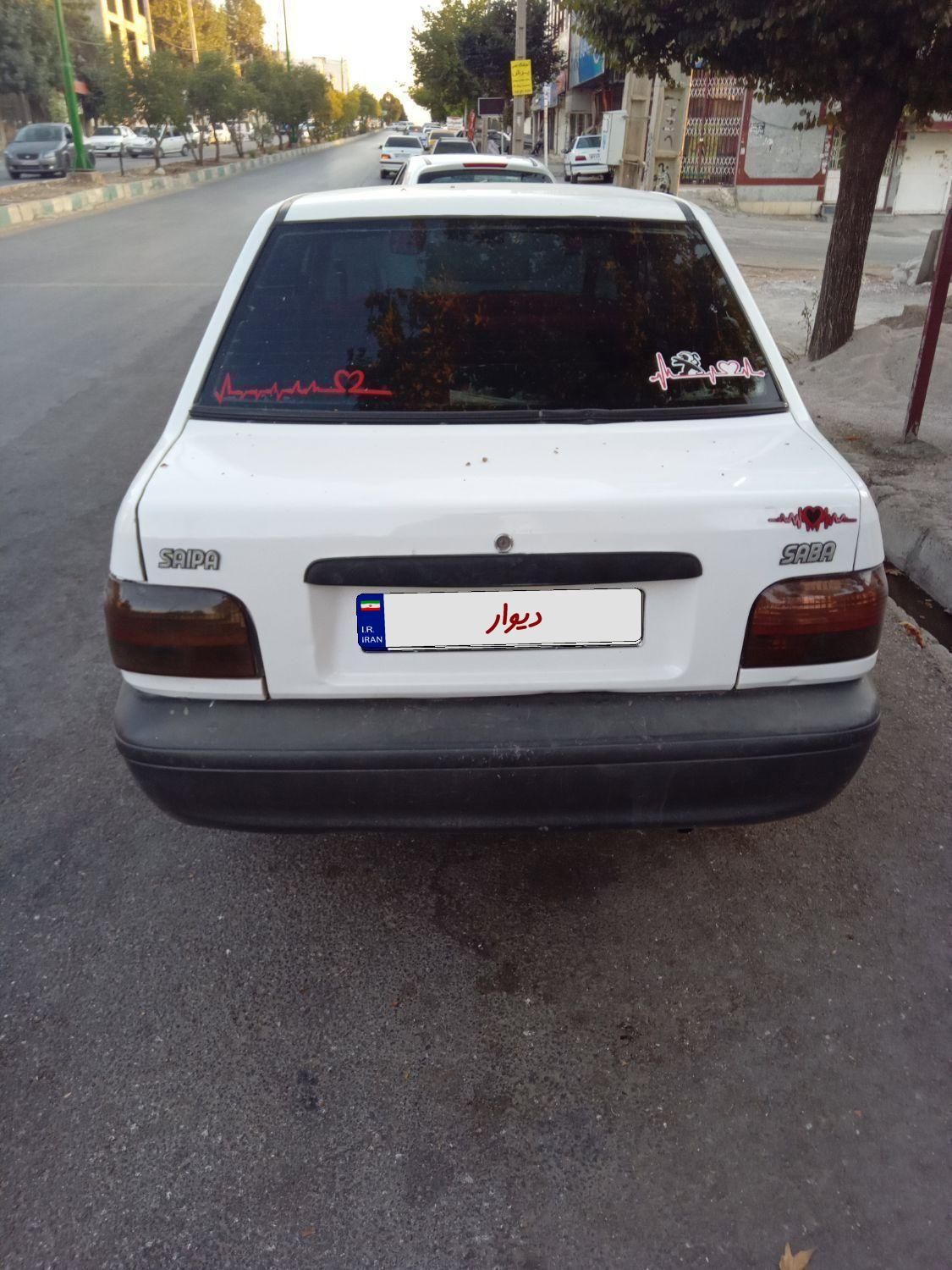 پراید صبا دنده‌ای - 1387