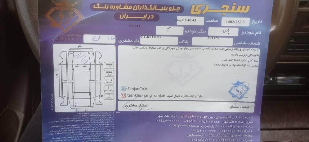 پژو پارس ELX-XU7P سفارشی - 1392