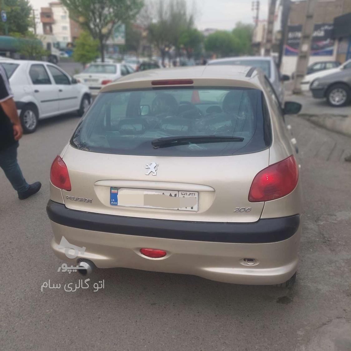پژو 206 تیپ 2 - 1384