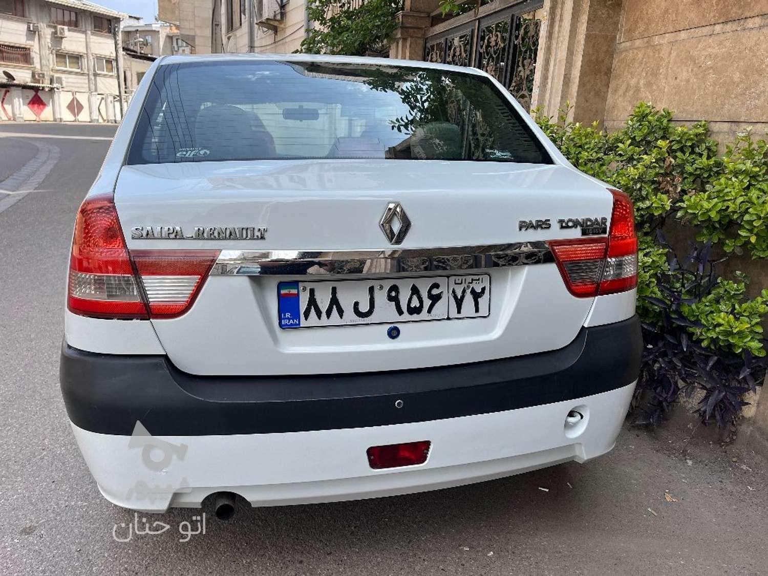 رنو پارس تندر گیربکس JHQ + مولتی مدیا - 1396
