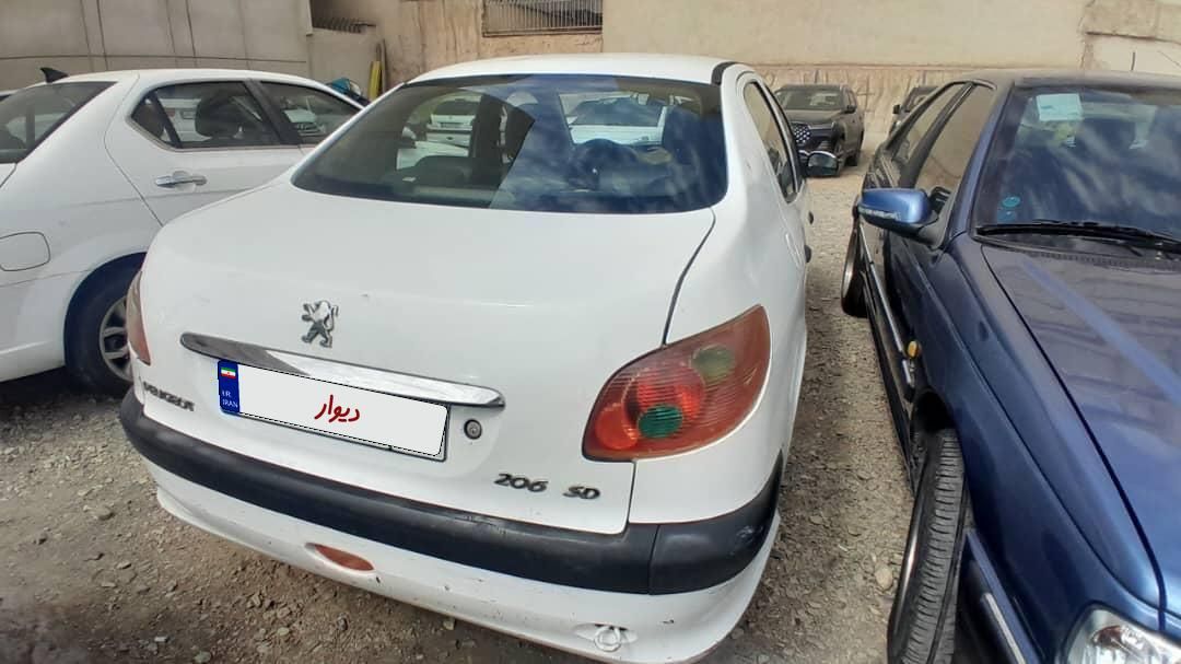 پژو 206 SD v8 - 1392