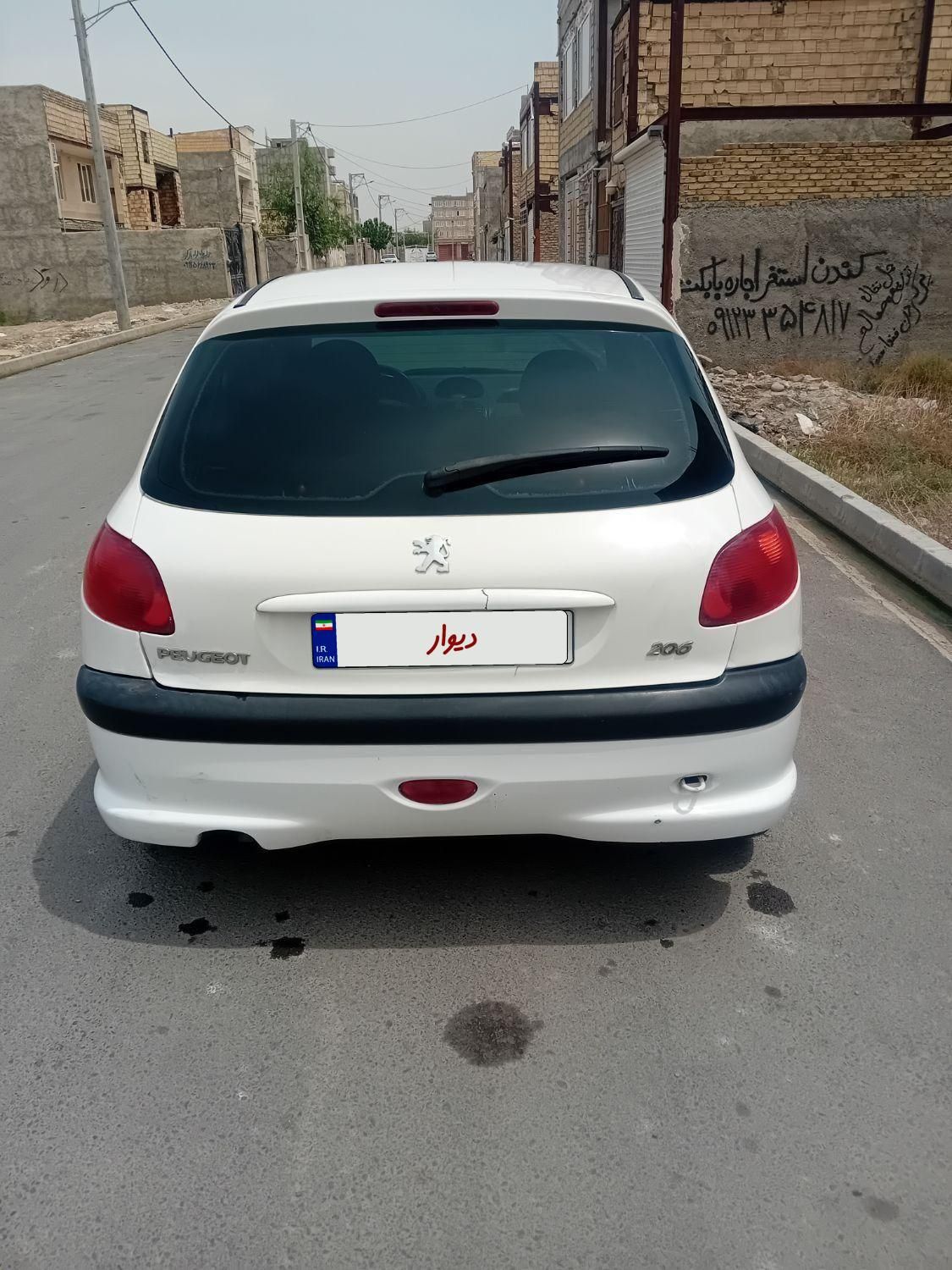 پژو 206 تیپ 2 - 1388