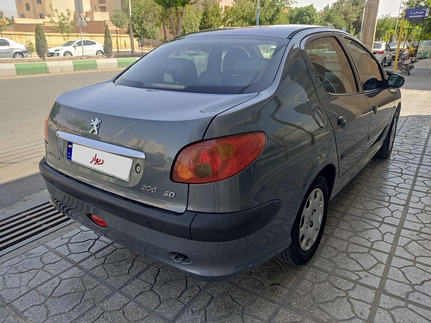 پژو 206 SD v8 - 1393