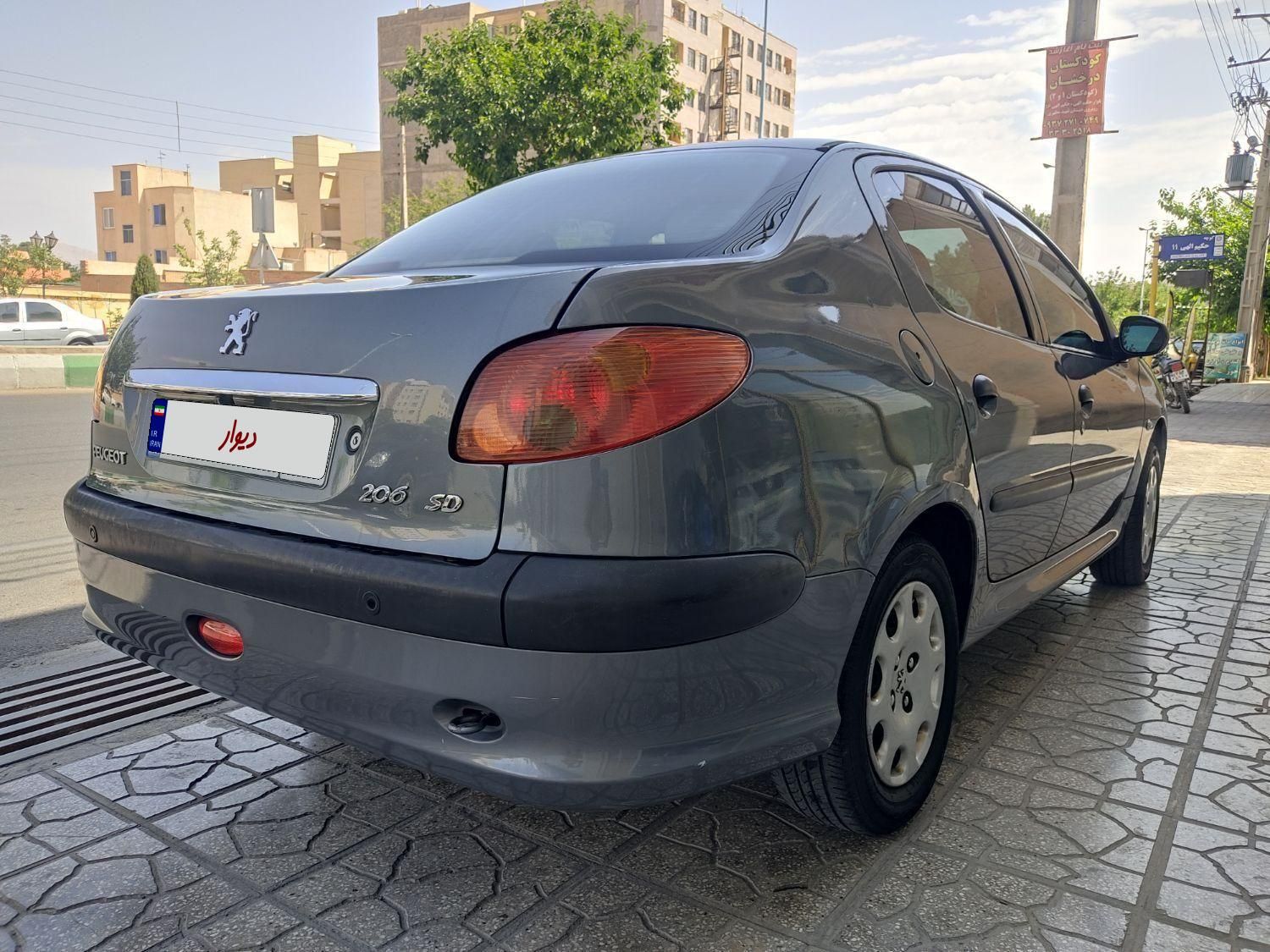 پژو 206 SD v8 - 1393
