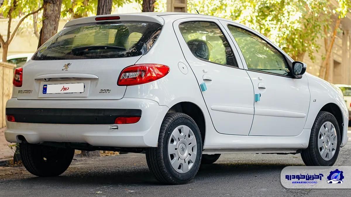 پژو 207 دنده‌ای با موتور TU3 - 1404