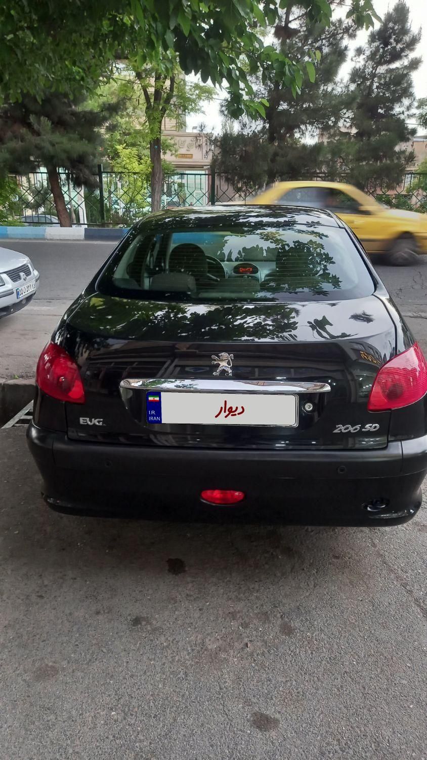 پژو 206 SD v8 - 1396