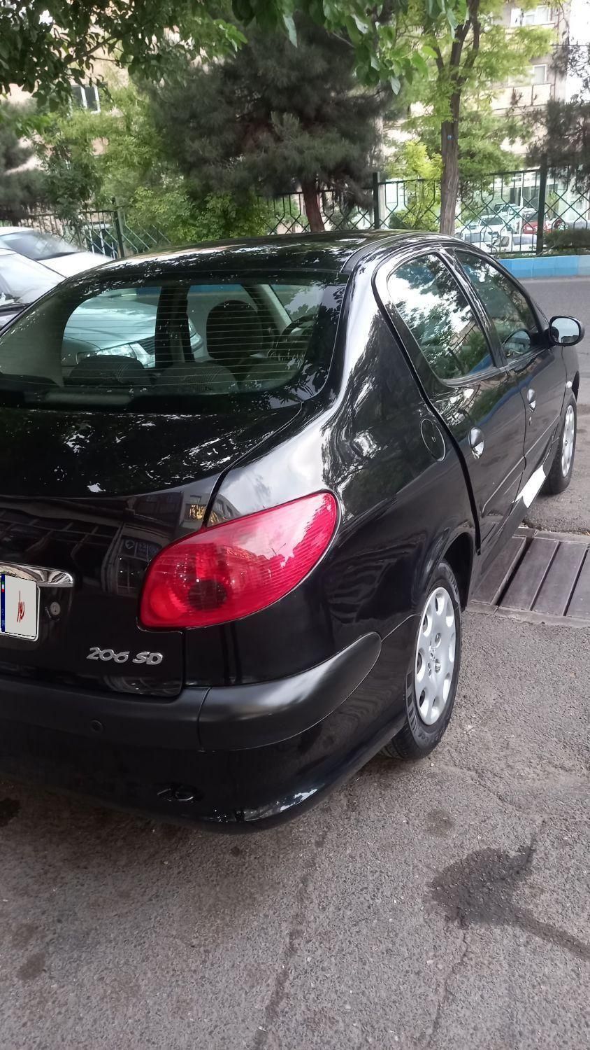پژو 206 SD v8 - 1396