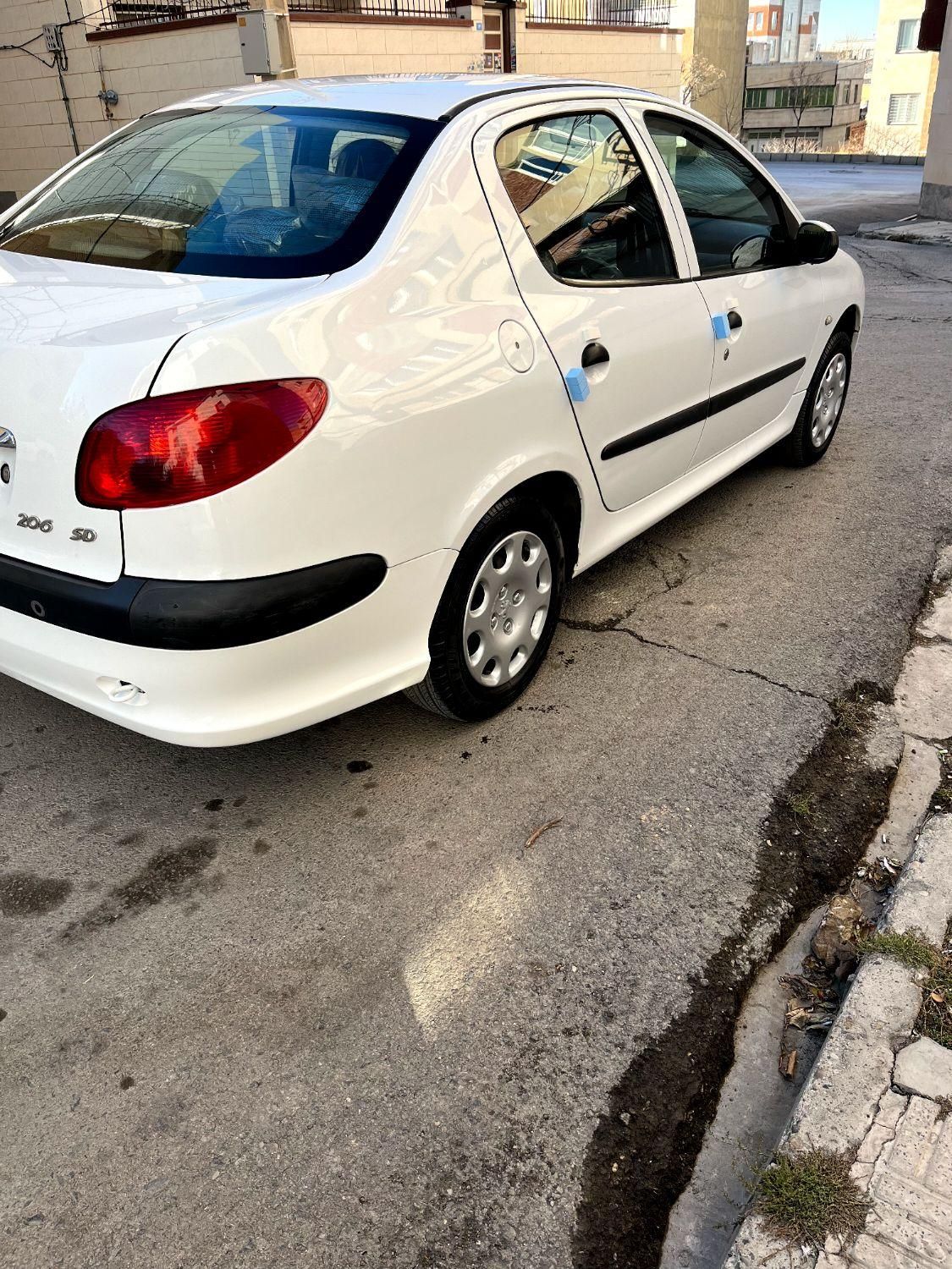 پژو 206 SD v8 - 1396