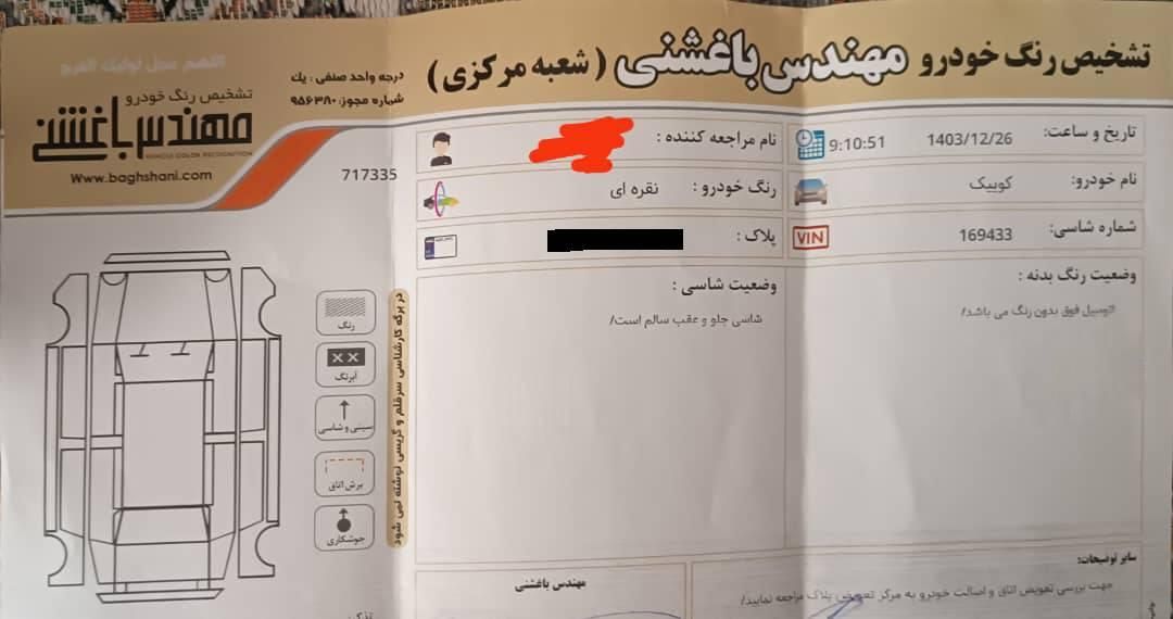 کوییک R دنده‌ای - 1402
