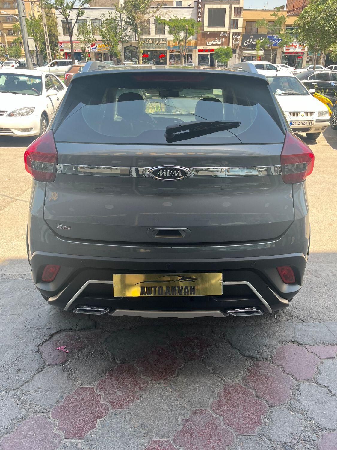 ام وی ام X22 دنده ای اسپرت اکسلنت - 2022