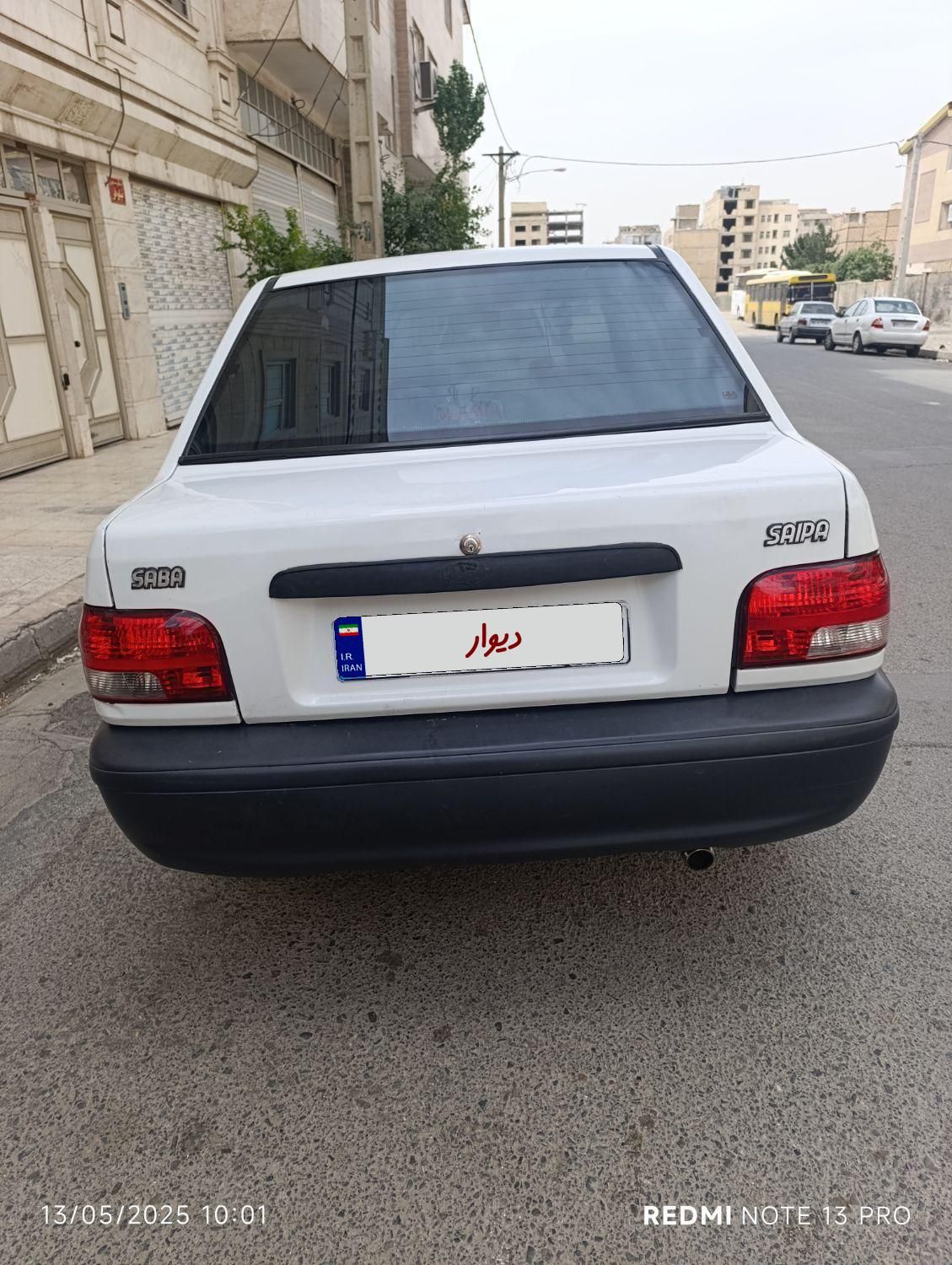 پراید صبا دنده‌ای - 1386