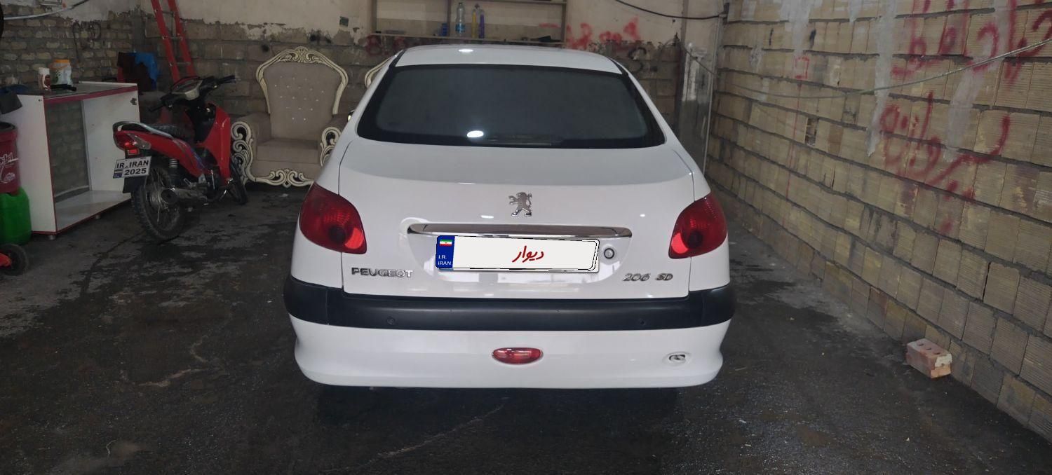 پژو 206 SD v8 - 1393