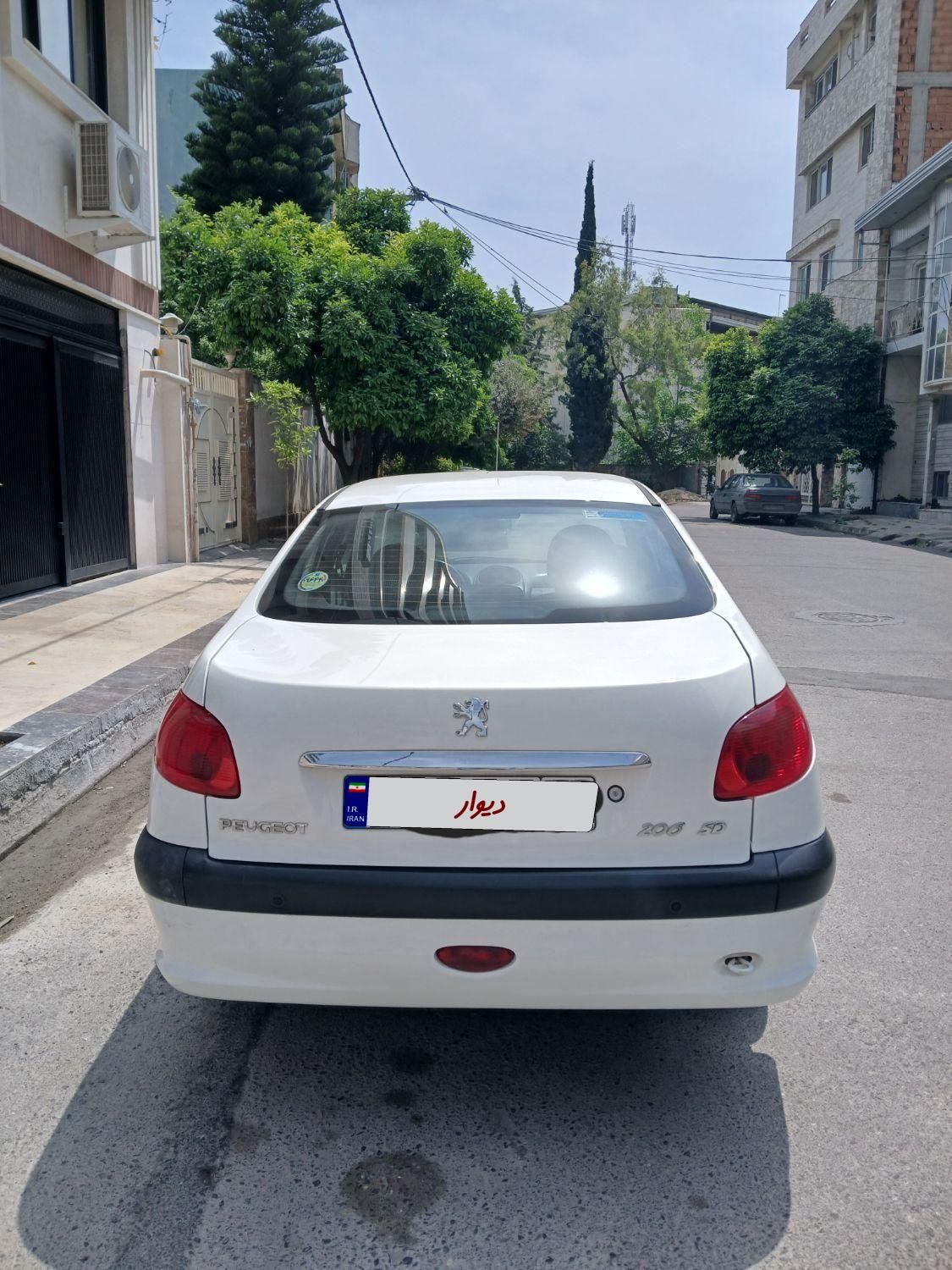 پژو 206 SD v8 - 1396