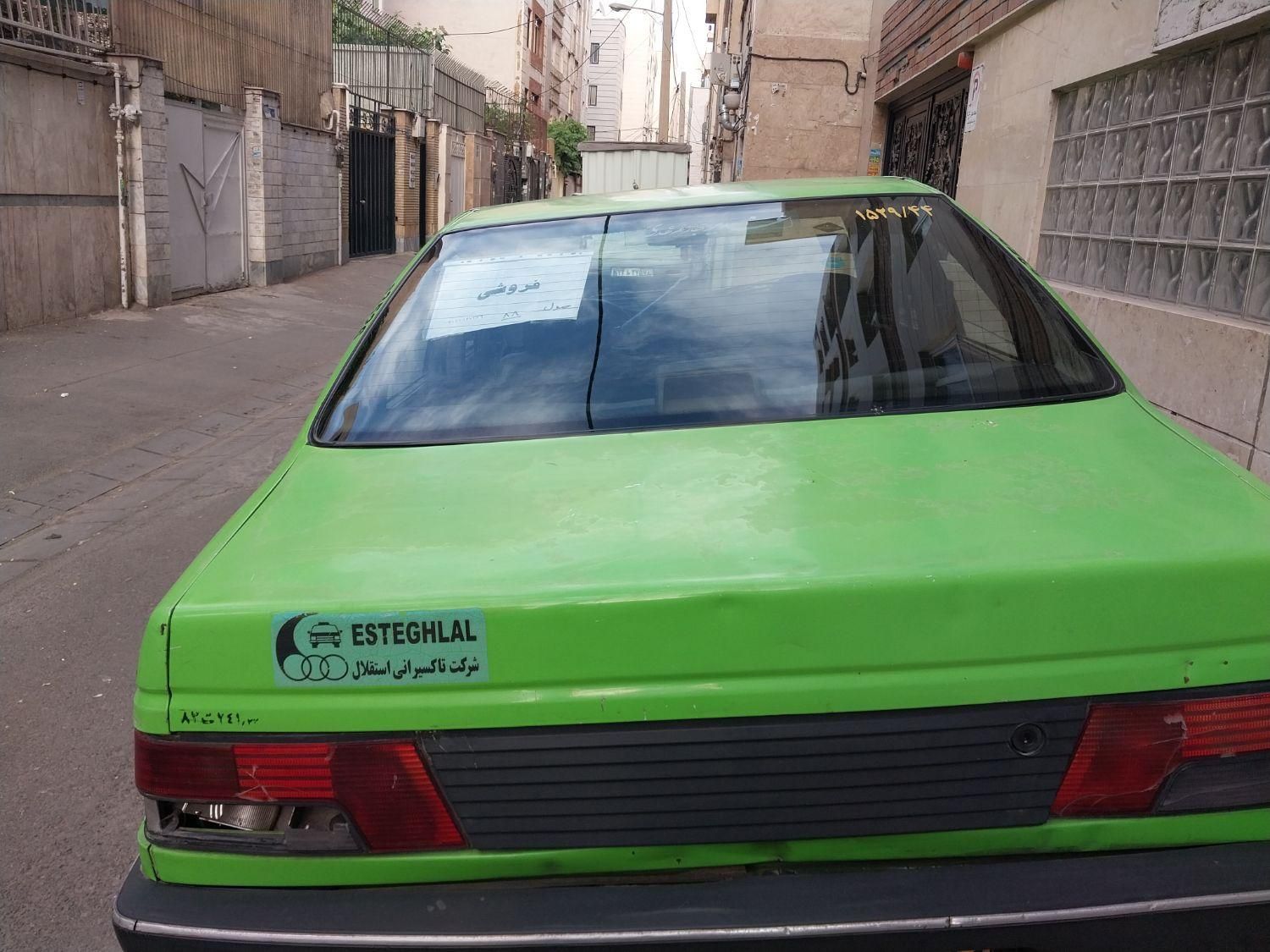 پژو آردی دوگانه سوز CNG - 1382