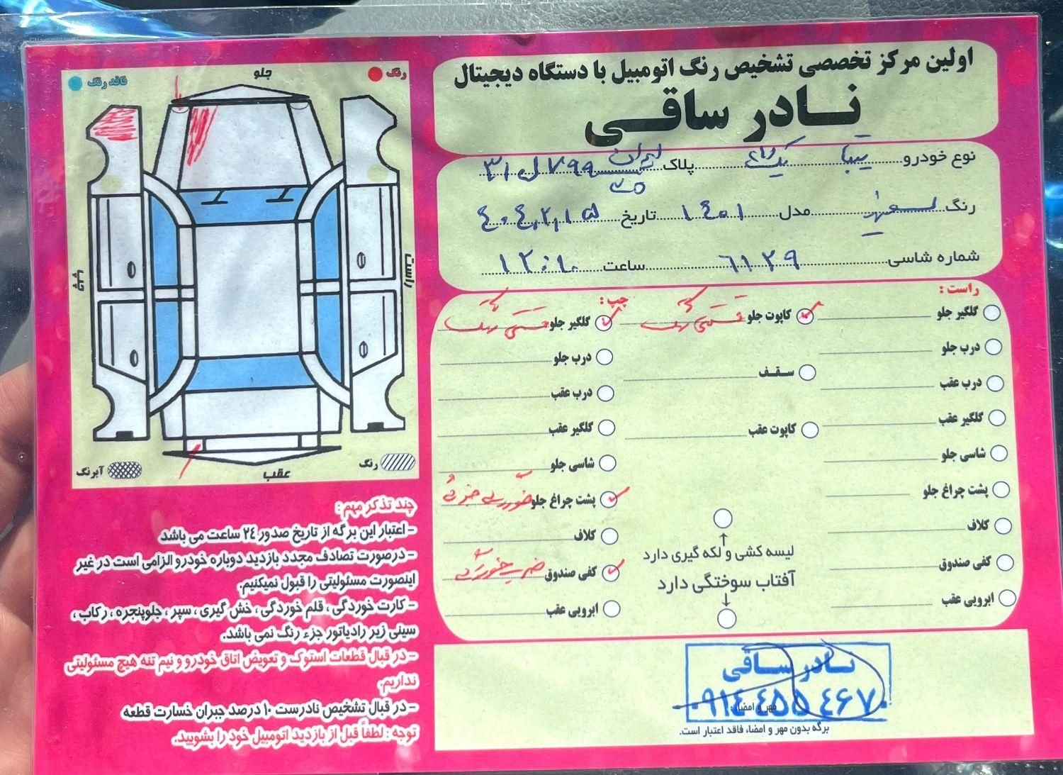 تیبا صندوق دار SX - 1401