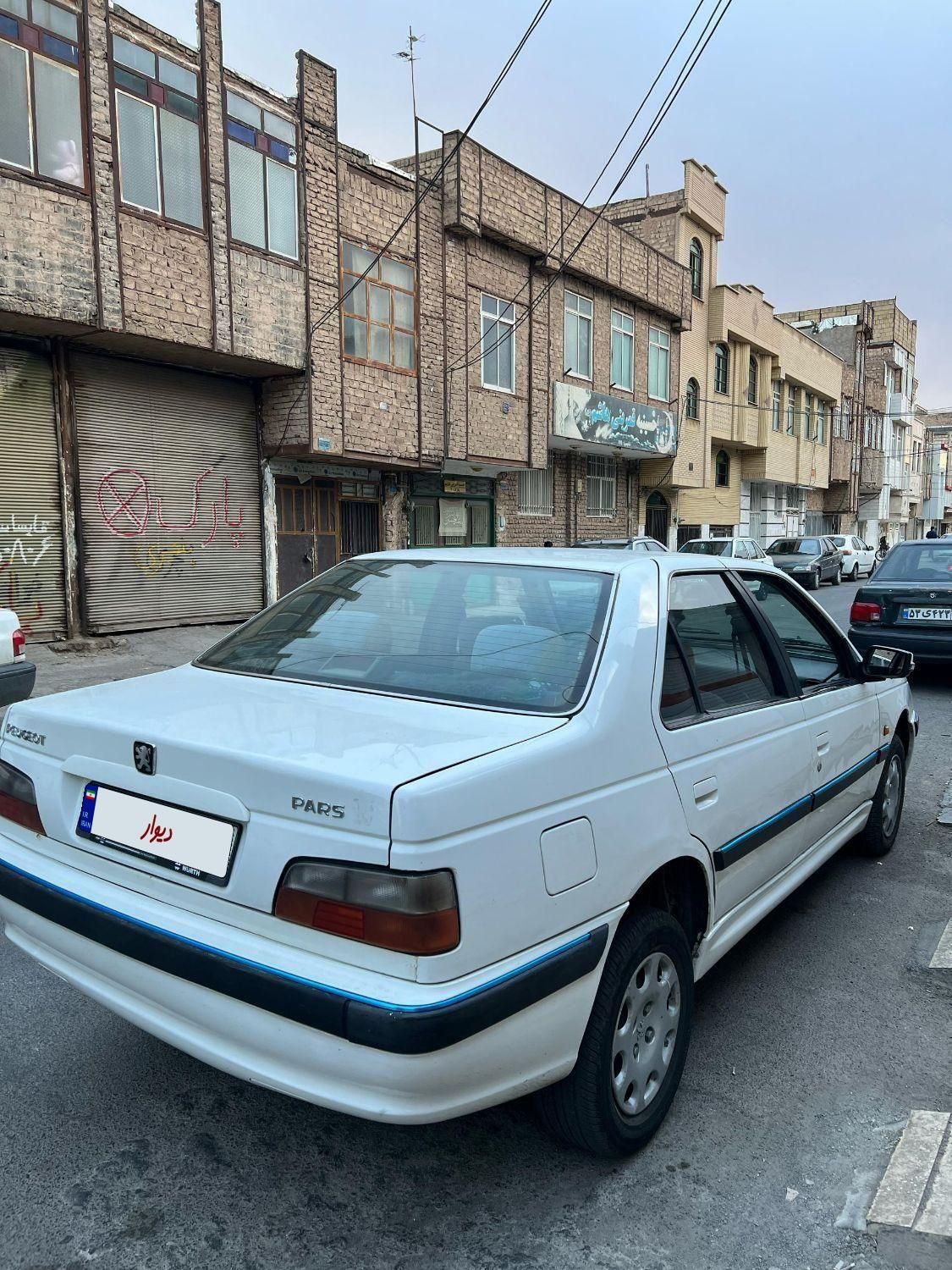 پژو پارس دوگانه سوز - 1387
