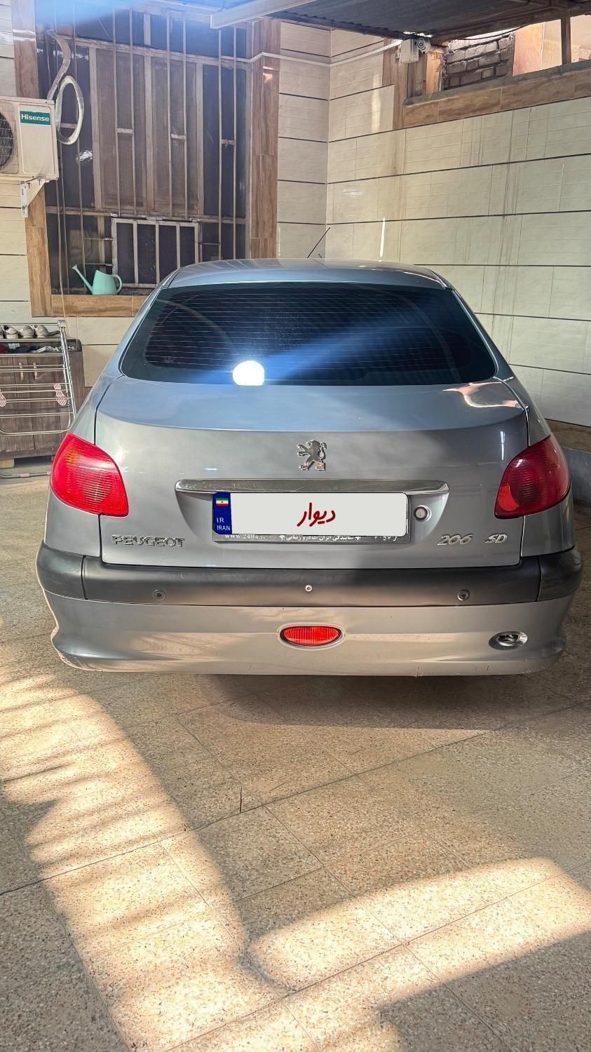 پژو 206 SD v8 - 1396