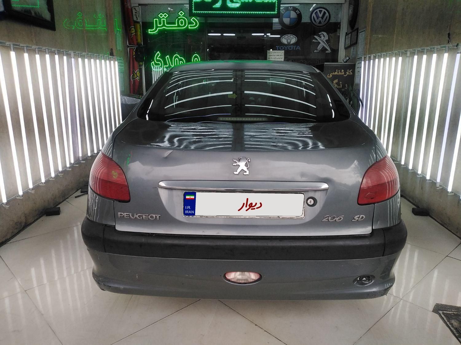پژو 206 SD v20 - 1389