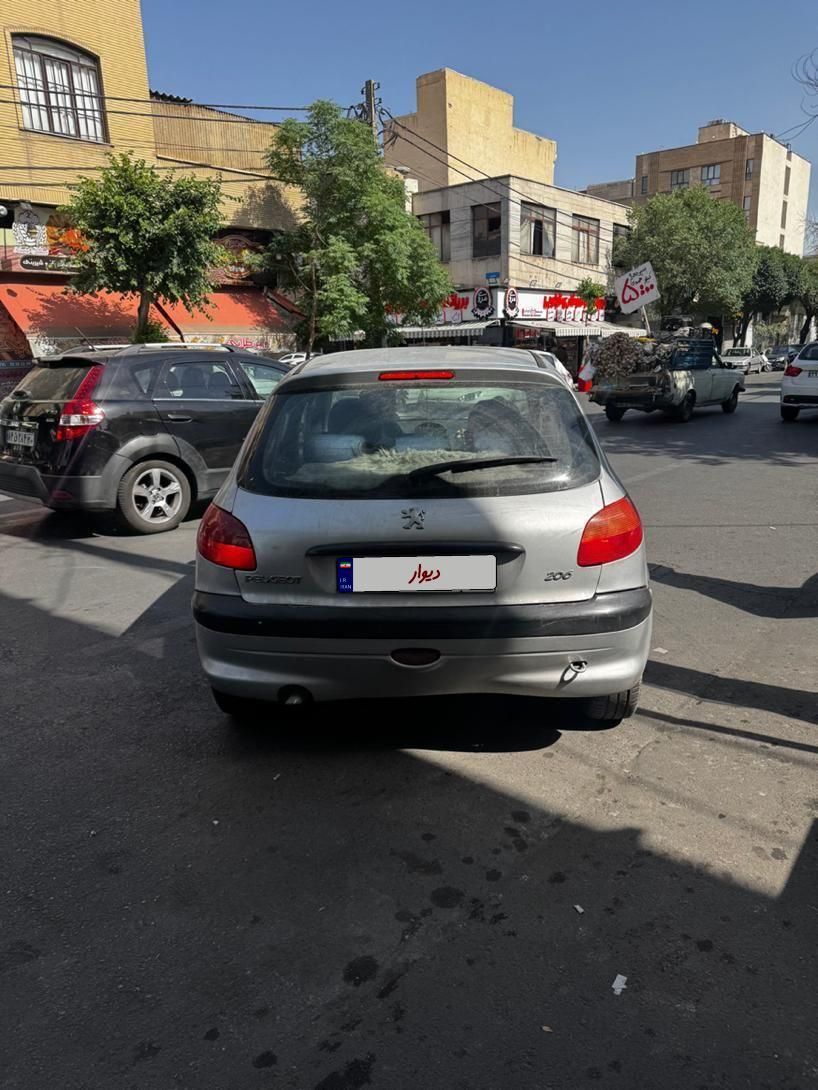 پژو 206 تیپ 2 - 1384